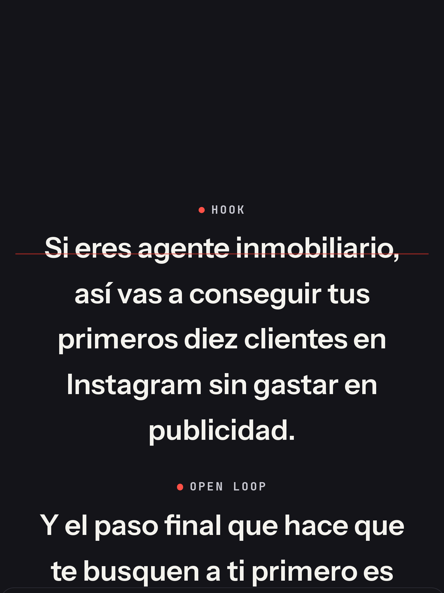 El teleprompter en marcha con el texto rodando y sus controles