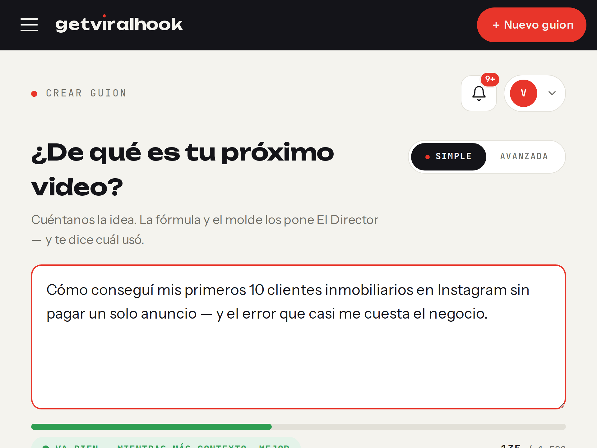 El wizard: cuéntale tu próximo video como a un amigo y El Director elige la fórmula